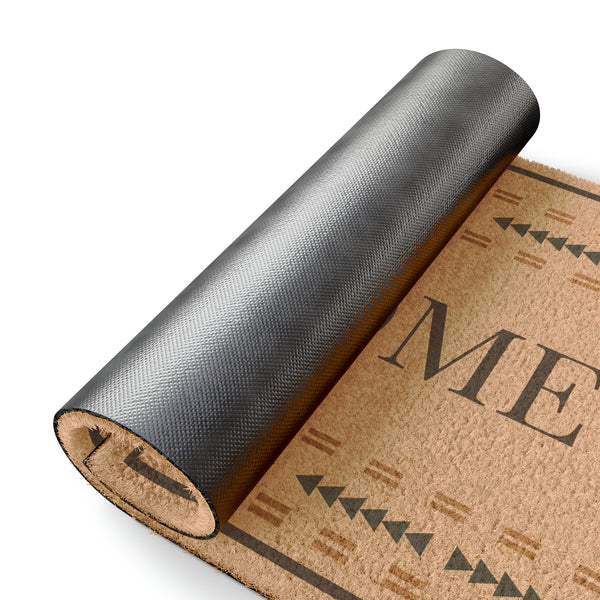 Southwestern Welcome Mat, Coir Door Mat Heavy Duty