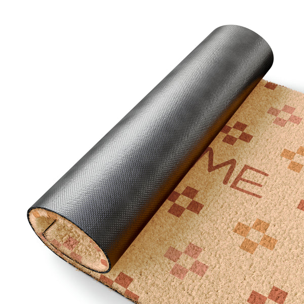 Coir Welcome Mat, Southwestern Door Mat