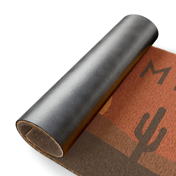 Saguaro Desert Coir Welcome Mat, Heavy Duty Doormat