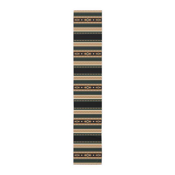 Southwestern Table Runner (Cotton or Poly), Two Sizes Rolling Hills Print