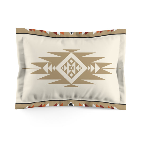 Southwestern Microfiber Pillow Sham, Montana Hills Pillow Case Set of 1