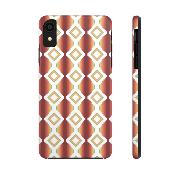 Tough Phone Cases Southwestern Rio Boho Hard Phone Case