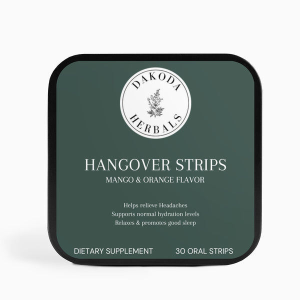 Hangover Strips - Dakoda Herbal Remedies
