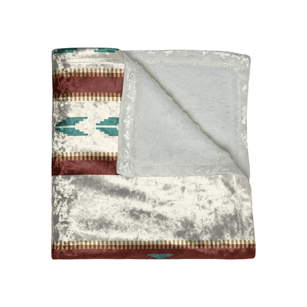 Blanket Gifts for Housewarming Crushed Velvet Blanket for Living Room Throw for Bedroom