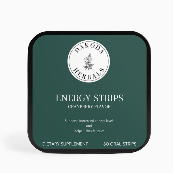 Energy Strips - Cranberry Flavor