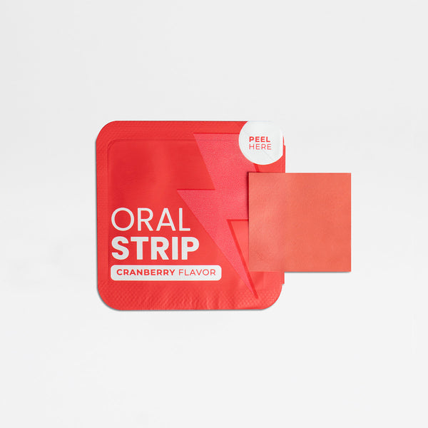 Energy Strips - Cranberry Flavor