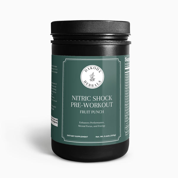 Nitric Shock Pre-Workout Powder (Fruit Punch)
