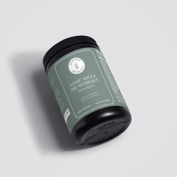 Nitric Shock Pre-Workout Powder (Fruit Punch)