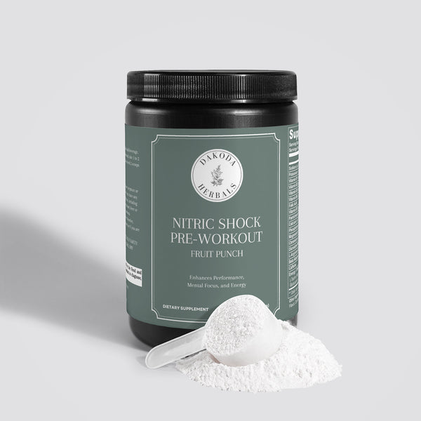 Nitric Shock Pre-Workout Powder (Fruit Punch)