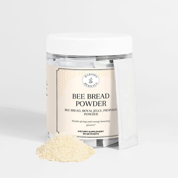 Bee Bread Powder Sachets - Natural Superfood for Energy, Immunity, and Wellness | Easy On-the-Go Nutrient Boost