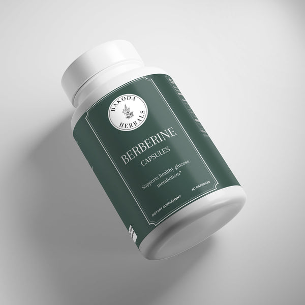 Berberine Capsules for Healthy Glucose Metabolism