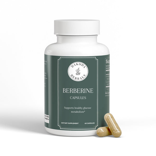 Berberine Capsules for Healthy Glucose Metabolism