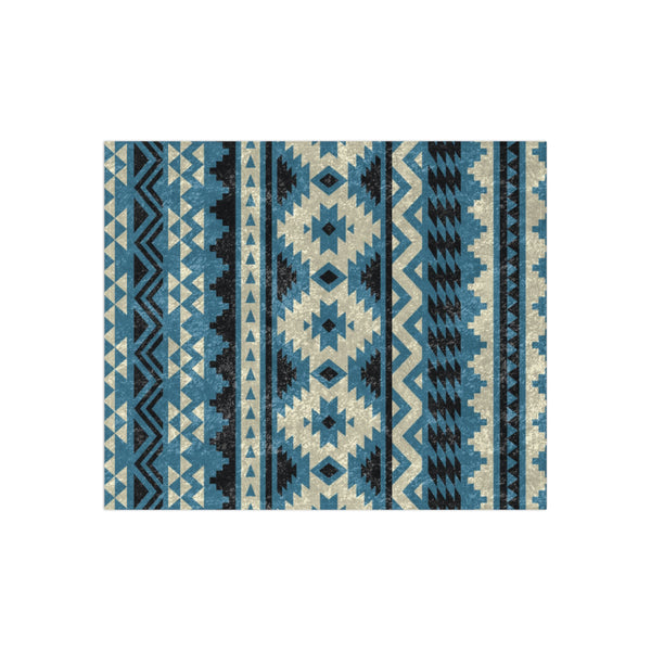 Thrown Blanket for Living Room Blanket for Bedroom Crushed Velvet Throw Waters Ridge Southwestern Blanket