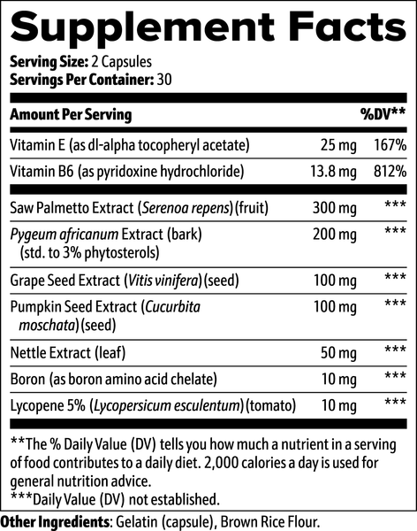 Prostate Support for Men