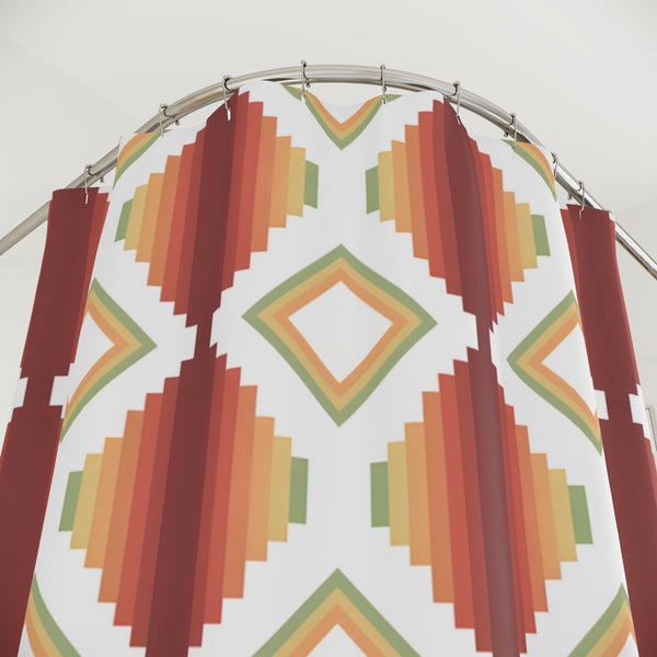 Shower Curtain Rio Southwestern Curtain for Shower, Bathroom Decor
