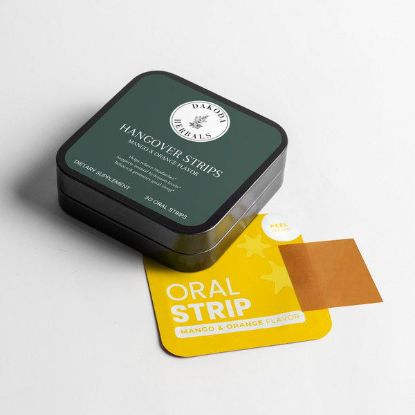 Hangover Strips - Dakoda Herbal Remedies