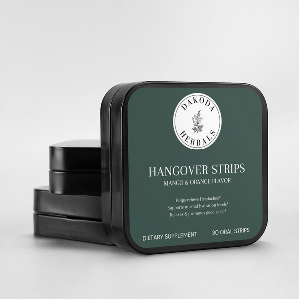 Hangover Strips - Dakoda Herbal Remedies