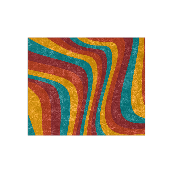 Retro Crushed Velvet Blanket