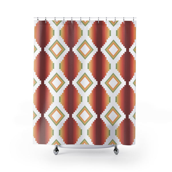 Shower Curtain Rio Southwestern Curtain for Shower, Bathroom Decor