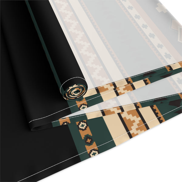 Southwestern Table Runner (Cotton or Poly), Two Sizes Rolling Hills Print