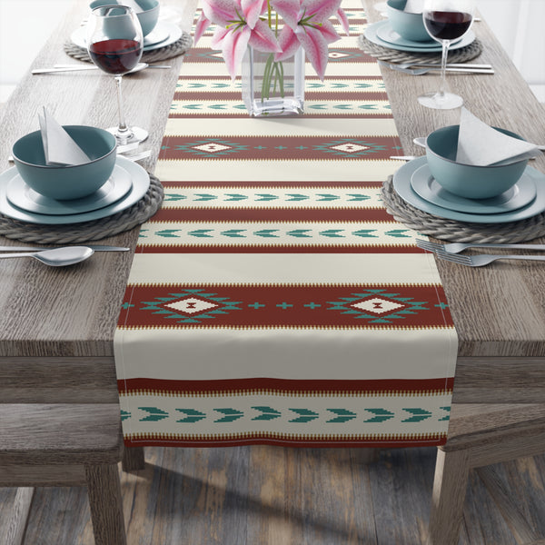 Table Runner for Kitchen or Plant Stand, Sedona Falls Southwestern Runner for Table