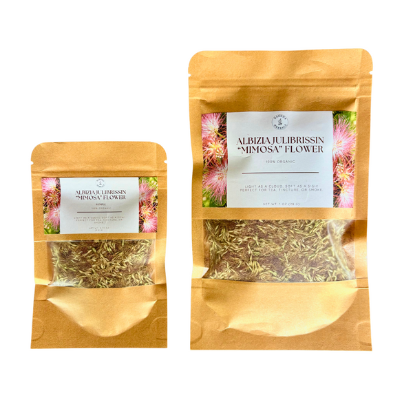Albizia Julibrissin (Mimosa Flower) – Dried. 0.35 oz or 1 oz Option