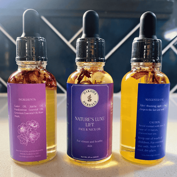 Nature’s Luxe Lift – Botanical Face & Neck Serum
