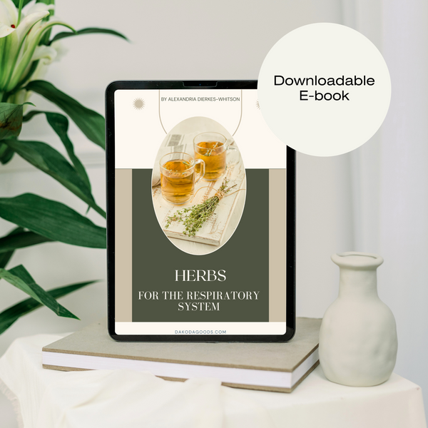 Herbs for the Respiratory System - Downloadable E-book