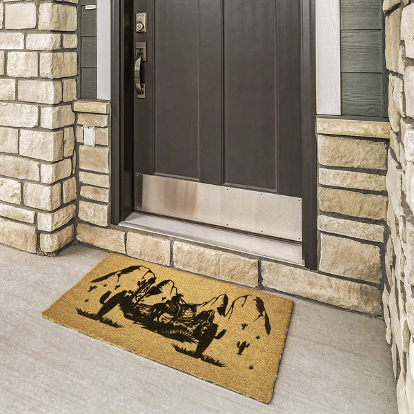 Felpudo de bienvenida occidental Felpudo del desierto