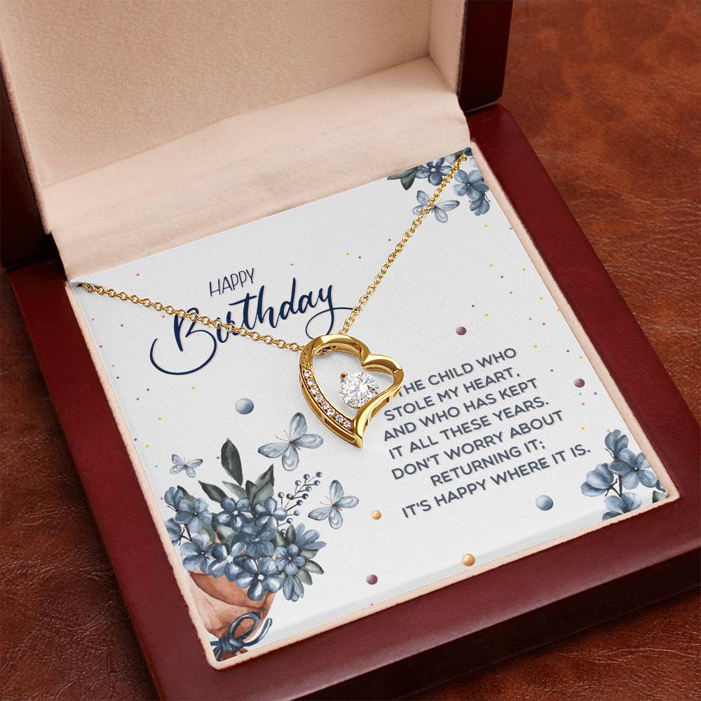 Birthday for Daughter Gifts Necklace Happy Birthday Gift for Daughter