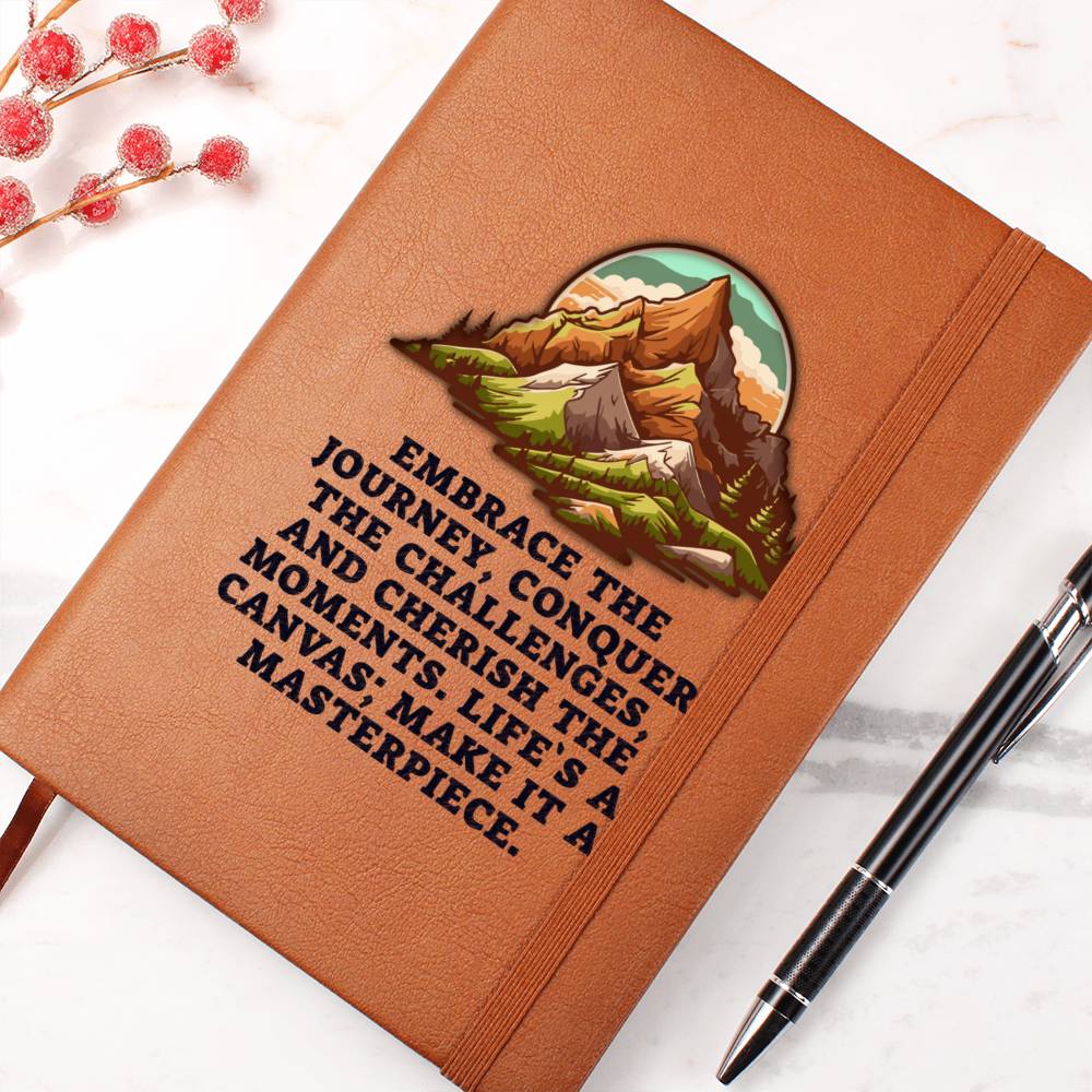 Embrace the Journey Notebook Journal for Self Discovery