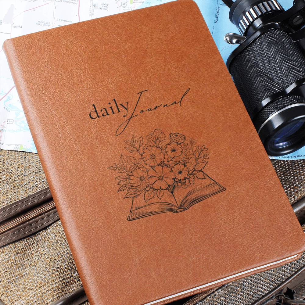Bookworm Gift for Writers Vegan Leather Journal