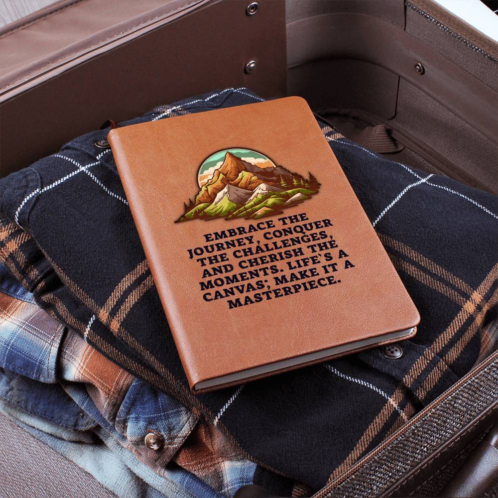 Embrace the Journey Notebook Journal for Self Discovery