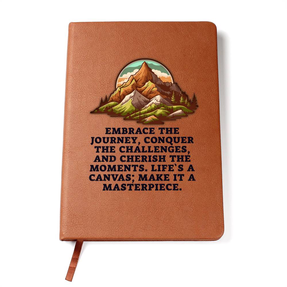 Embrace the Journey Notebook Journal for Self Discovery