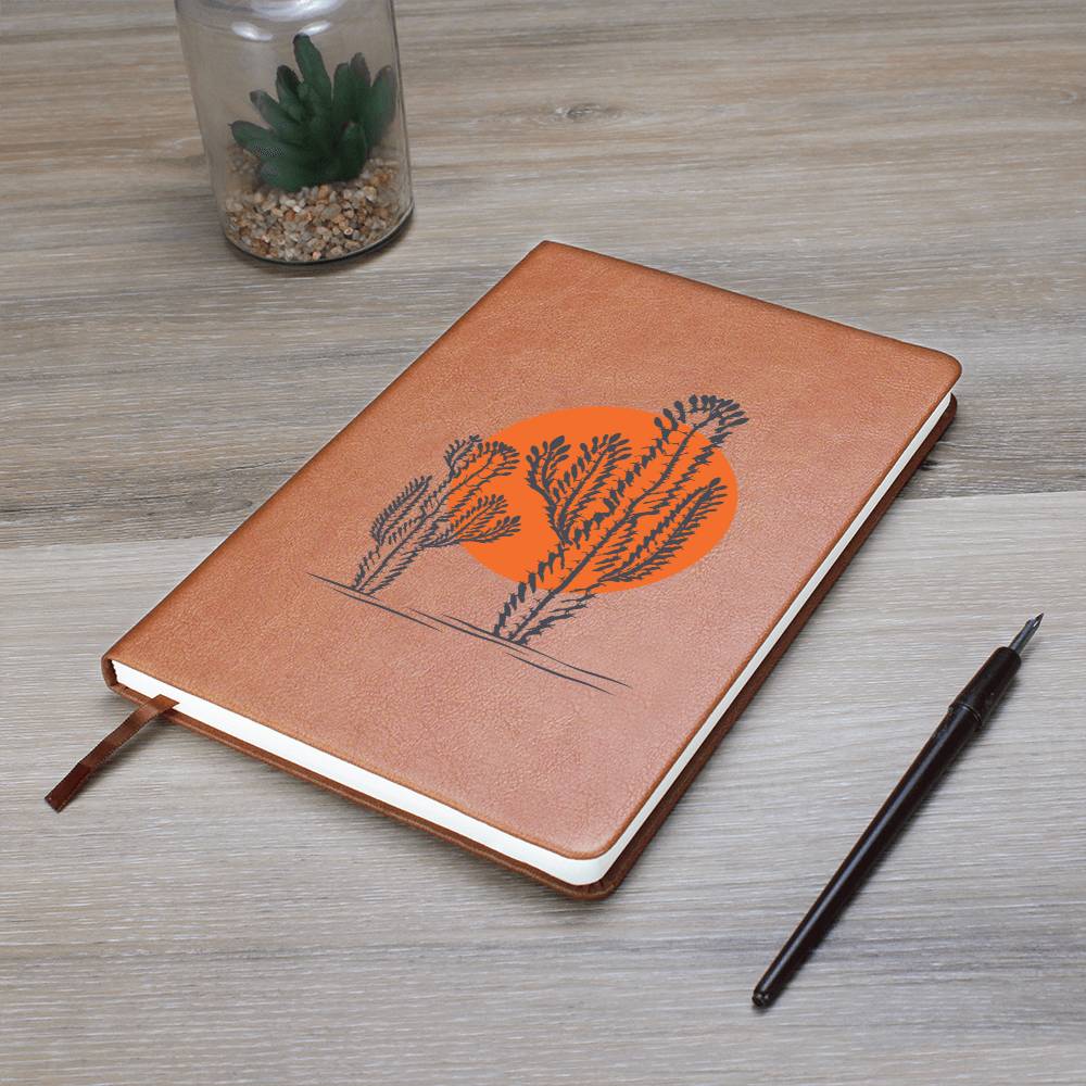 Leather Journal Vegan Leather - Desert Sun