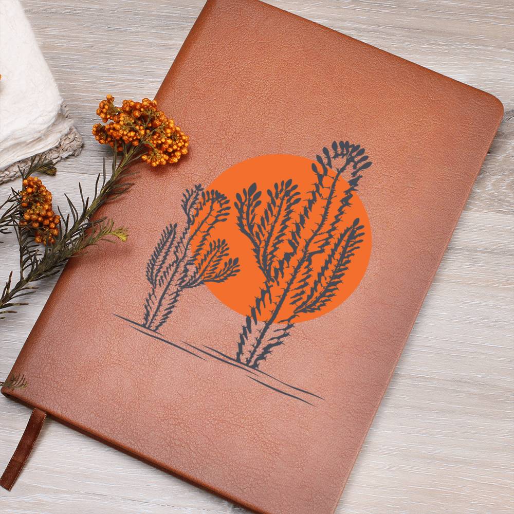 Leather Journal Vegan Leather - Desert Sun