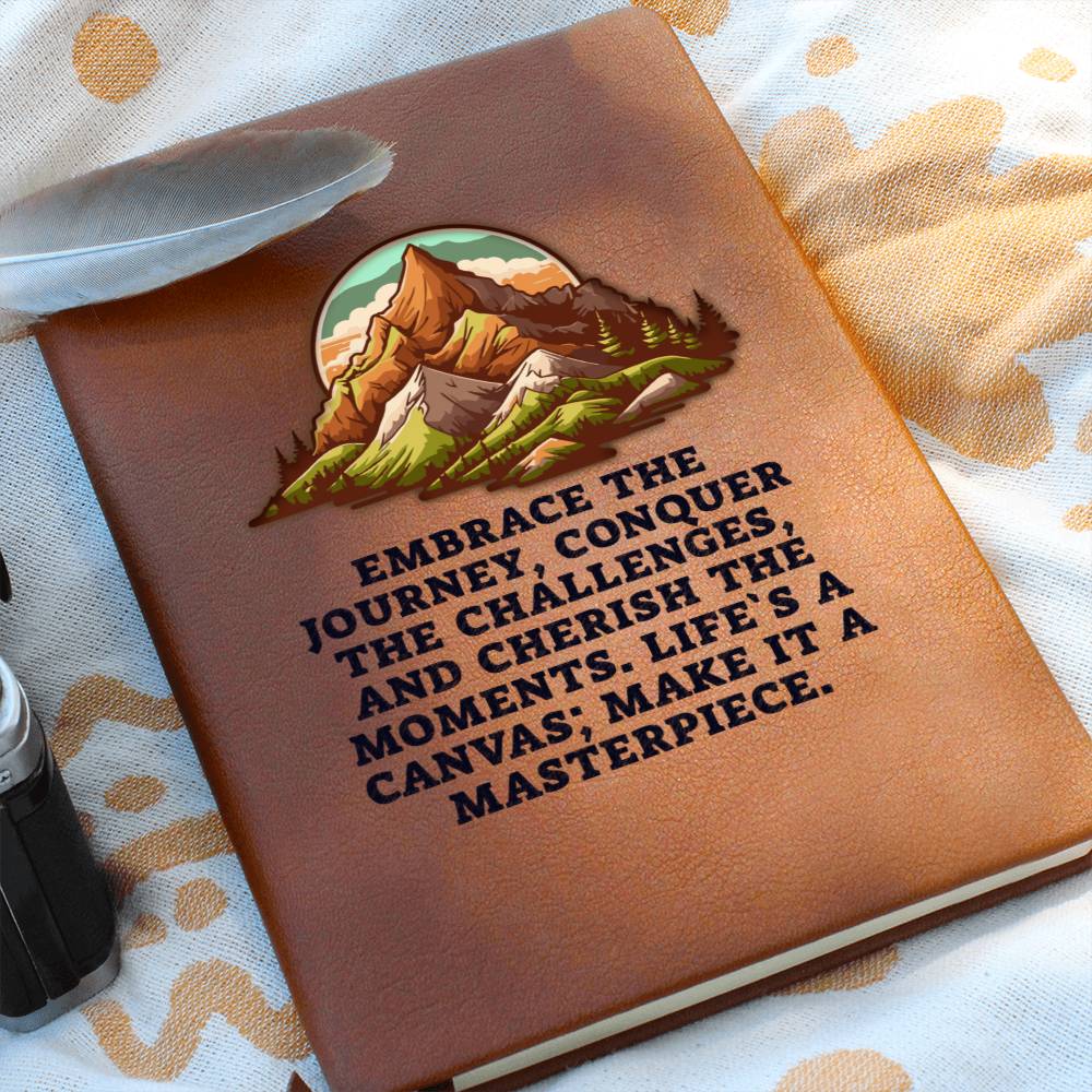 Embrace the Journey Notebook Journal for Self Discovery