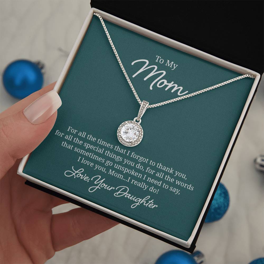 Jewelry Gift for Mom, Necklace for Mom from Daughter Gifts