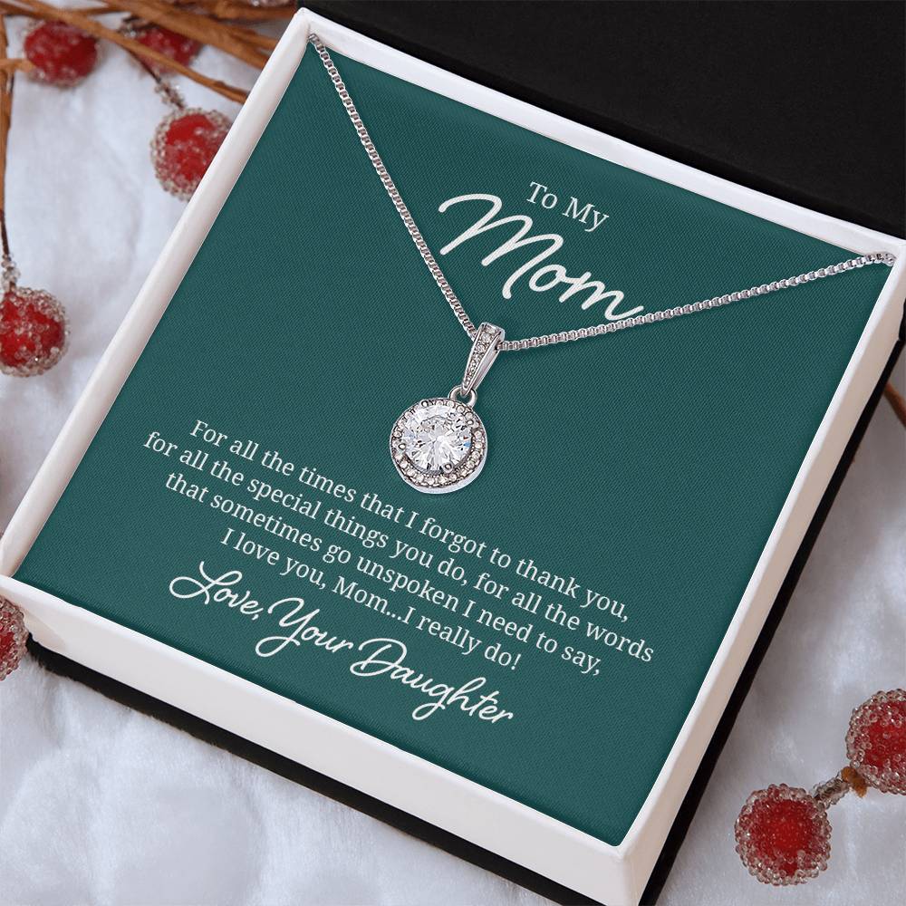Jewelry Gift for Mom, Necklace for Mom from Daughter Gifts