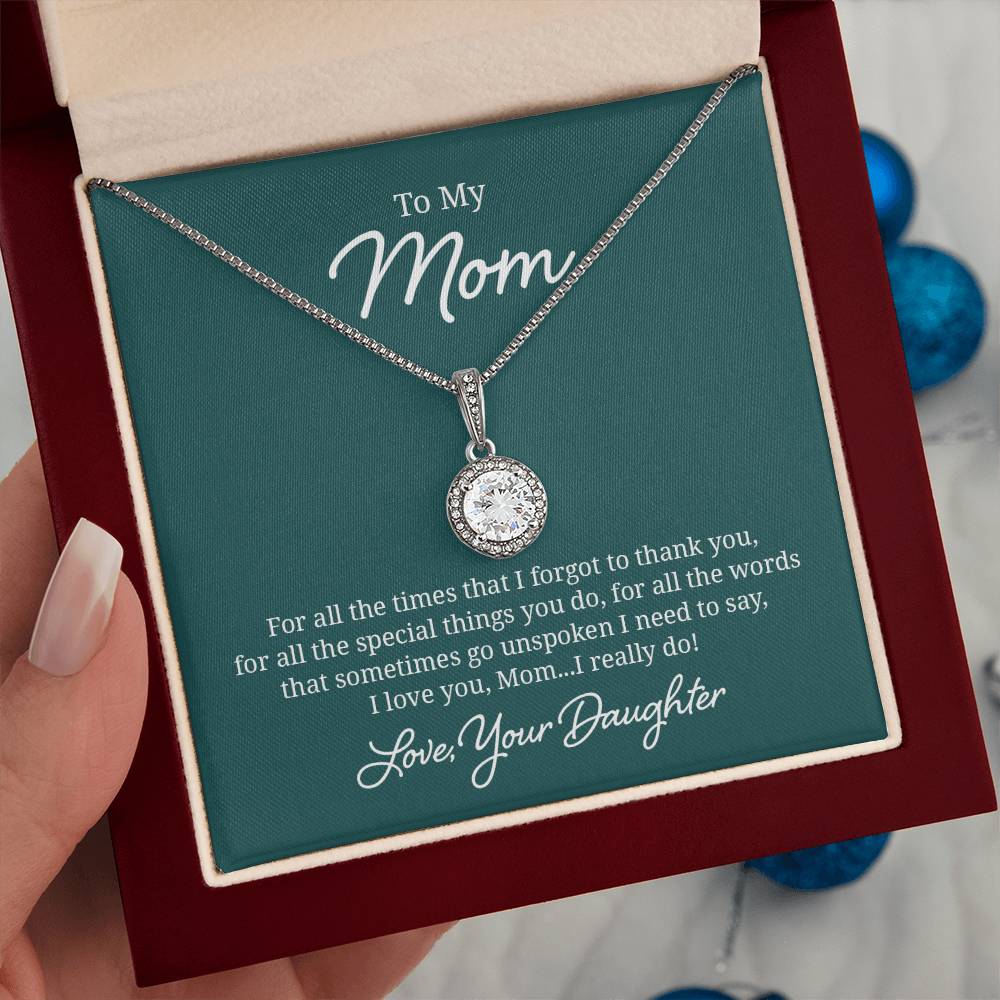 Jewelry Gift for Mom, Necklace for Mom from Daughter Gifts