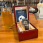 Gift for Dad Father's Day Gifts Openwork Watch Personal Message for Dad from Daughter or Son