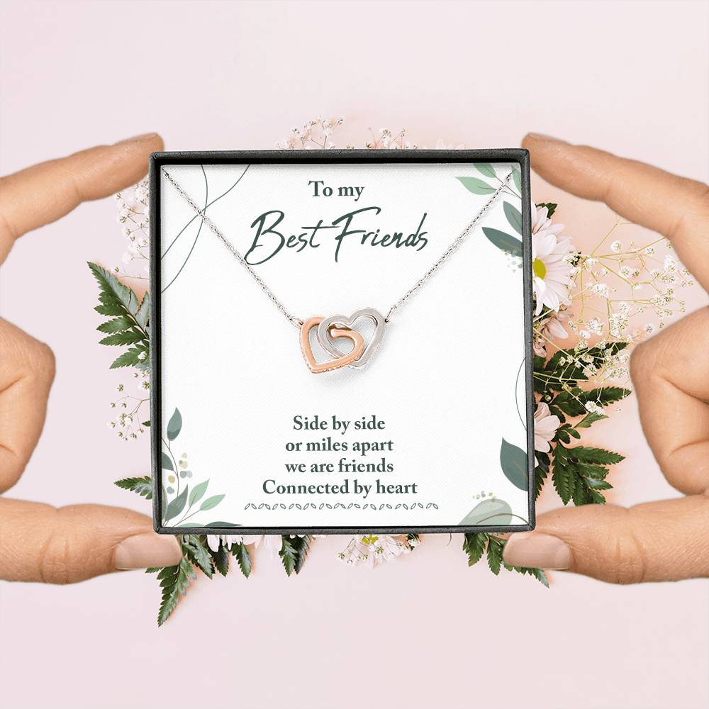 Regalos para mejores amigos, a millas de distancia Somos amigos conectados por el corazón