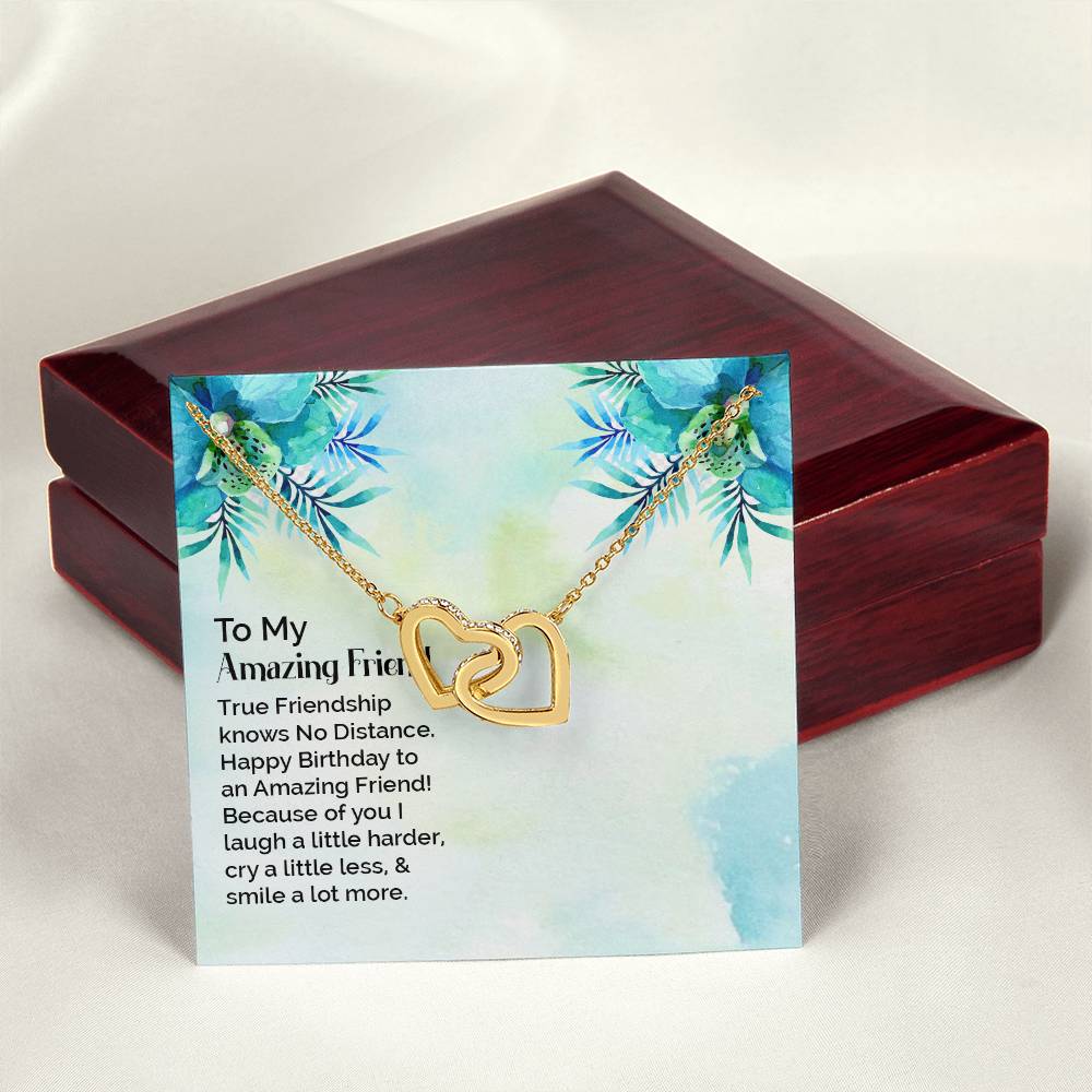 Friend Gifts for Friendship Heart Necklace Friendship Necklace Friendaversary Gifts