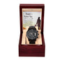 Father's Day Gift for Dad from Son or Daughter, Gift for Father's Day Watch for Dad