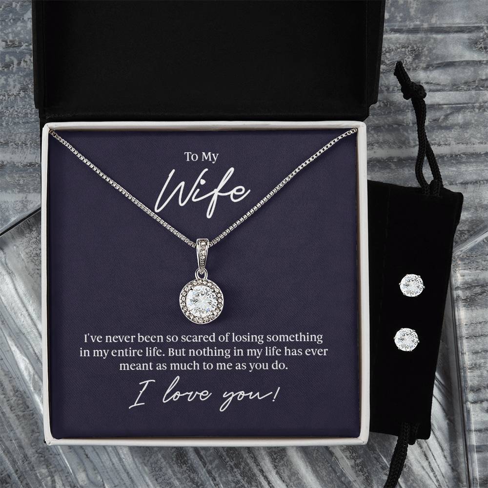Gifts for Wife from Husband, Gifts from Wife to Wife Jewelry Set