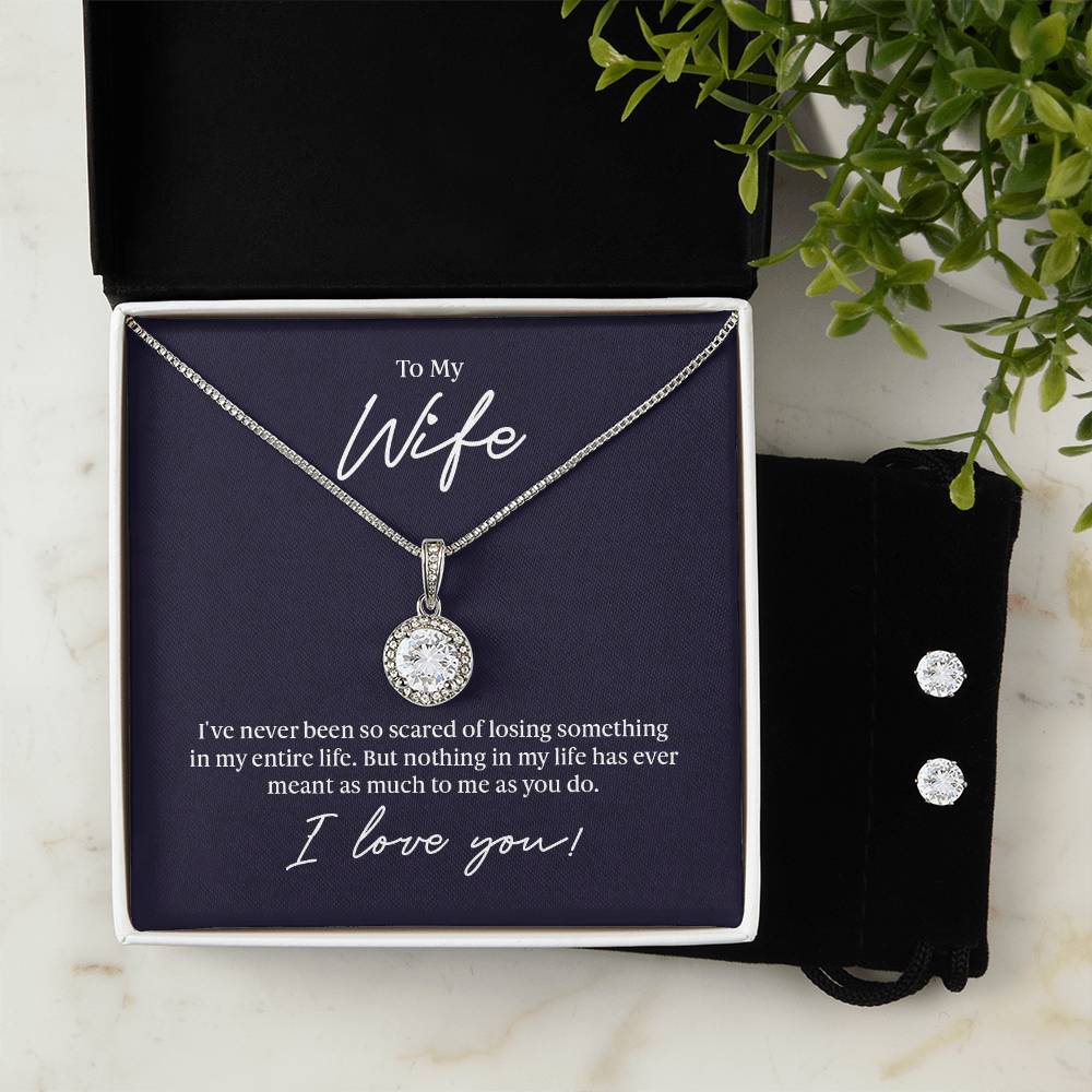 Gifts for Wife from Husband, Gifts from Wife to Wife Jewelry Set
