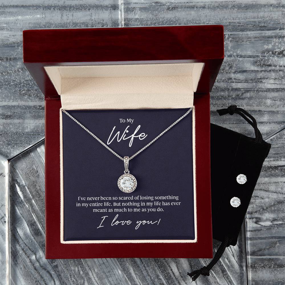 Gifts for Wife from Husband, Gifts from Wife to Wife Jewelry Set