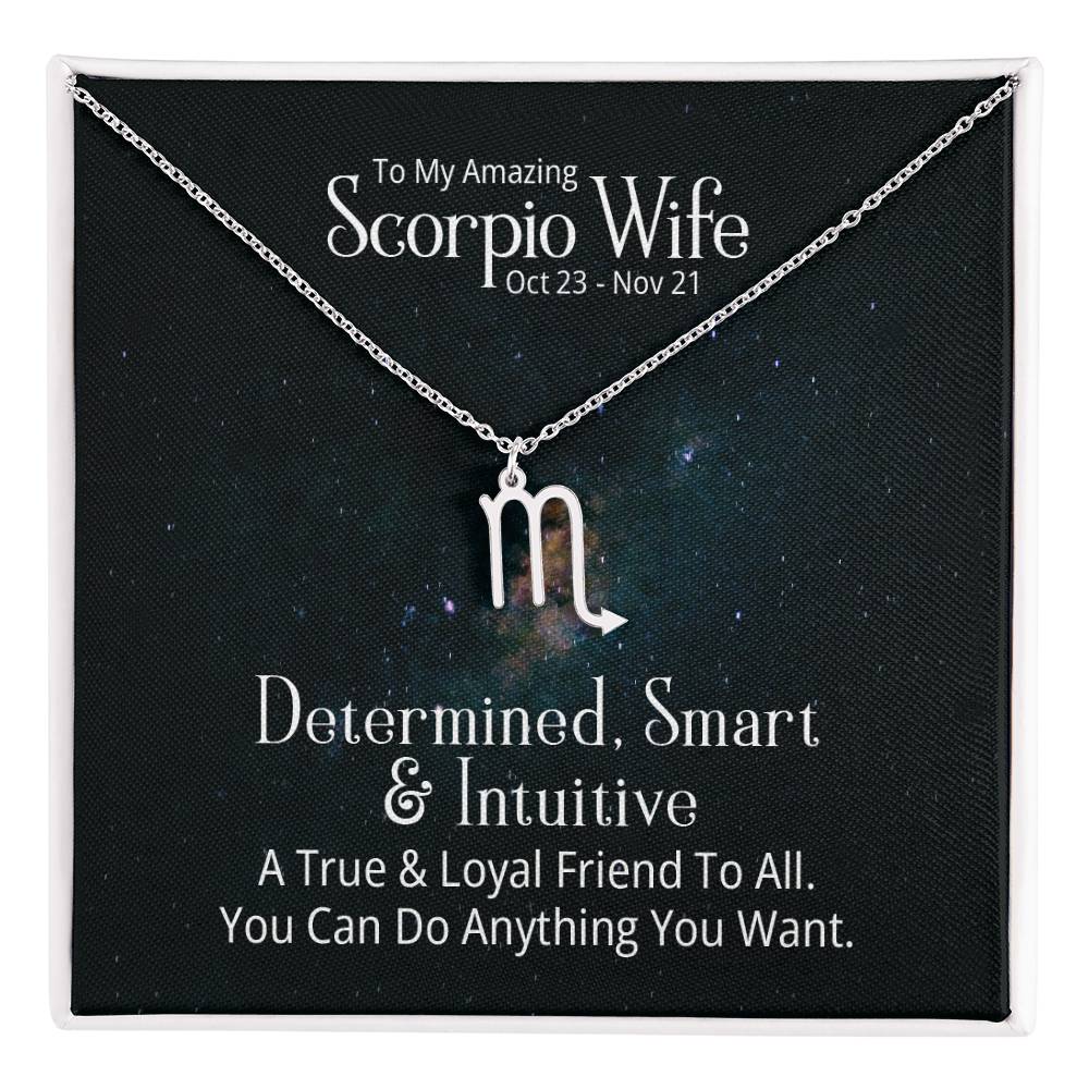 Scorpio Wife Gift from Husband Wife Gifts, Scorpio Zodiac Gifts
