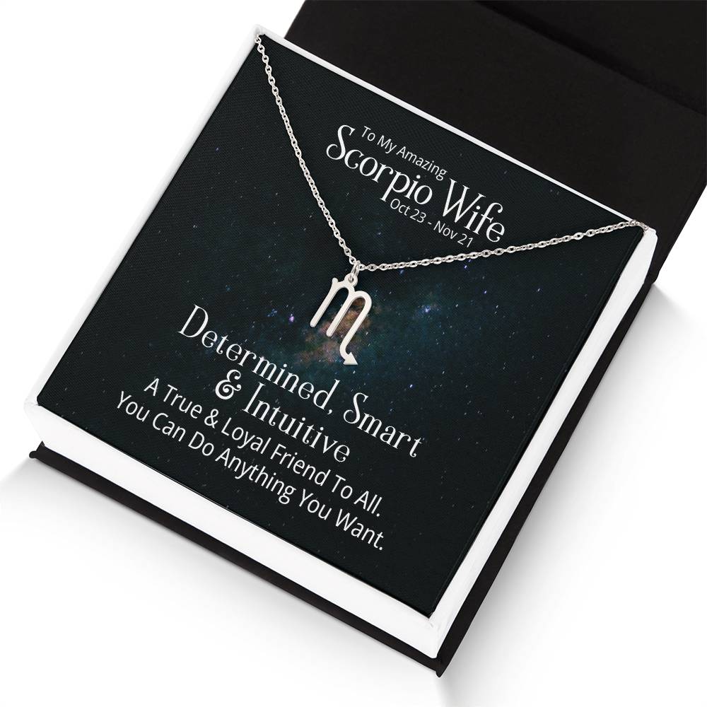 Scorpio Wife Gift from Husband Wife Gifts, Scorpio Zodiac Gifts
