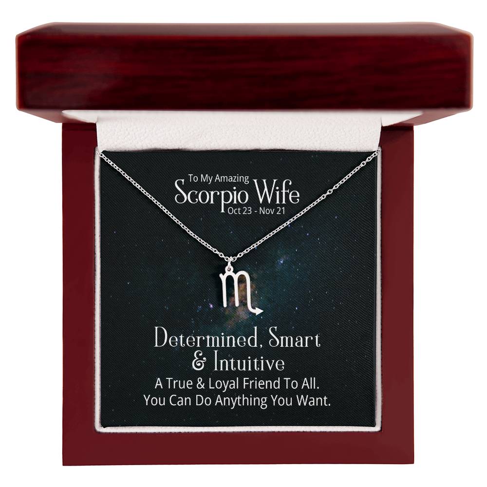 Scorpio Wife Gift from Husband Wife Gifts, Scorpio Zodiac Gifts